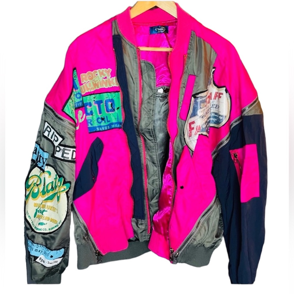 Custom Bomber Jacket by Korean Designer S Room🇰🇷